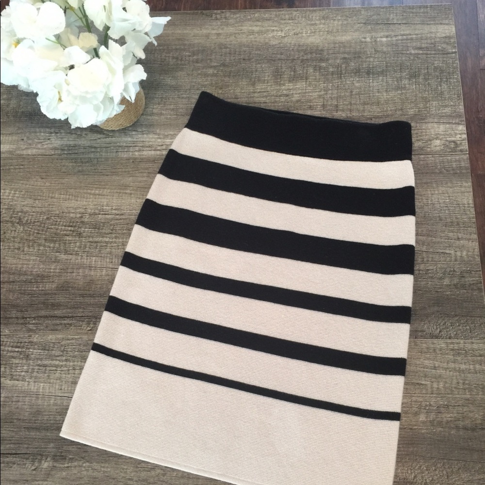 Loft Knitted Cotton Skirt